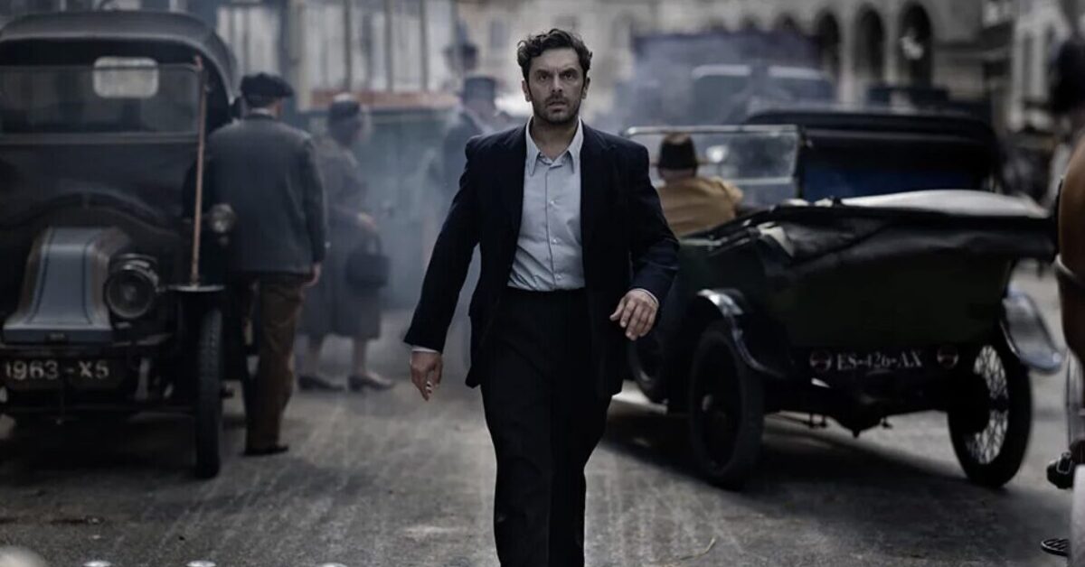 Film still of Pio Marmaï in 'The Electric Kiss.'