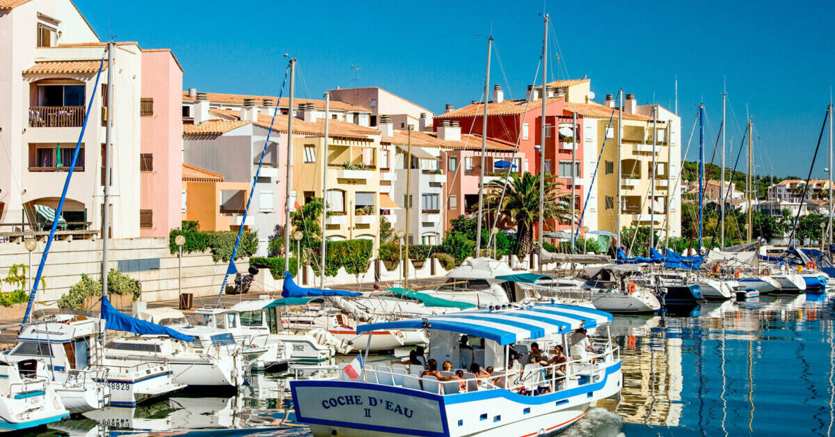 Cap d'Agde port.