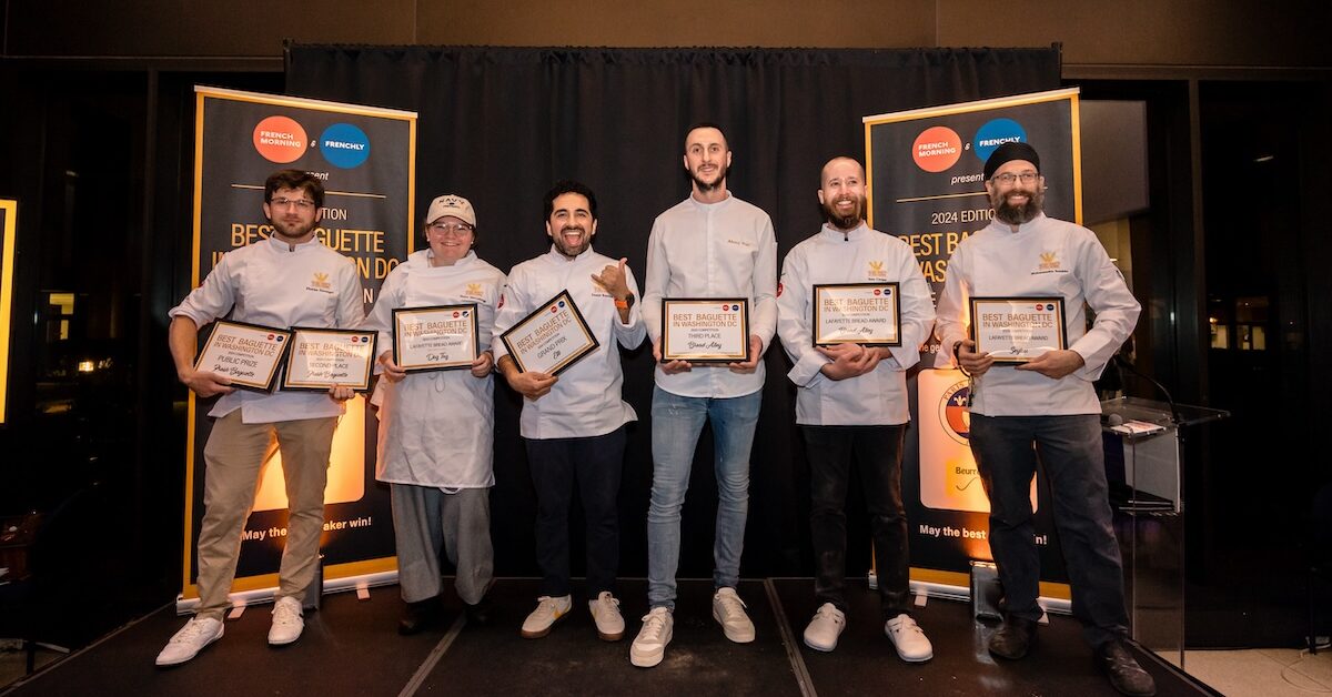 Winners of the Best Baguette DC competition