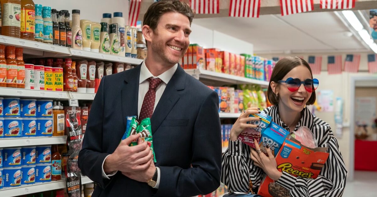 Film still from 'Emily in Paris' season 5