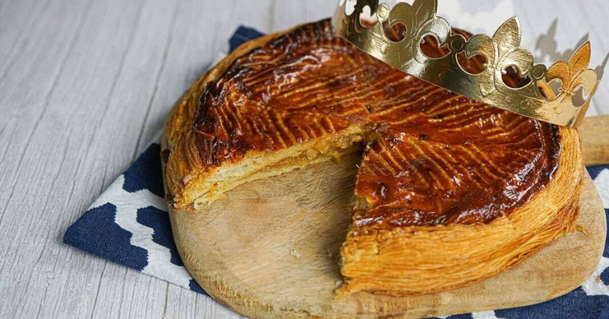 Fresh Baguette galette des rois.