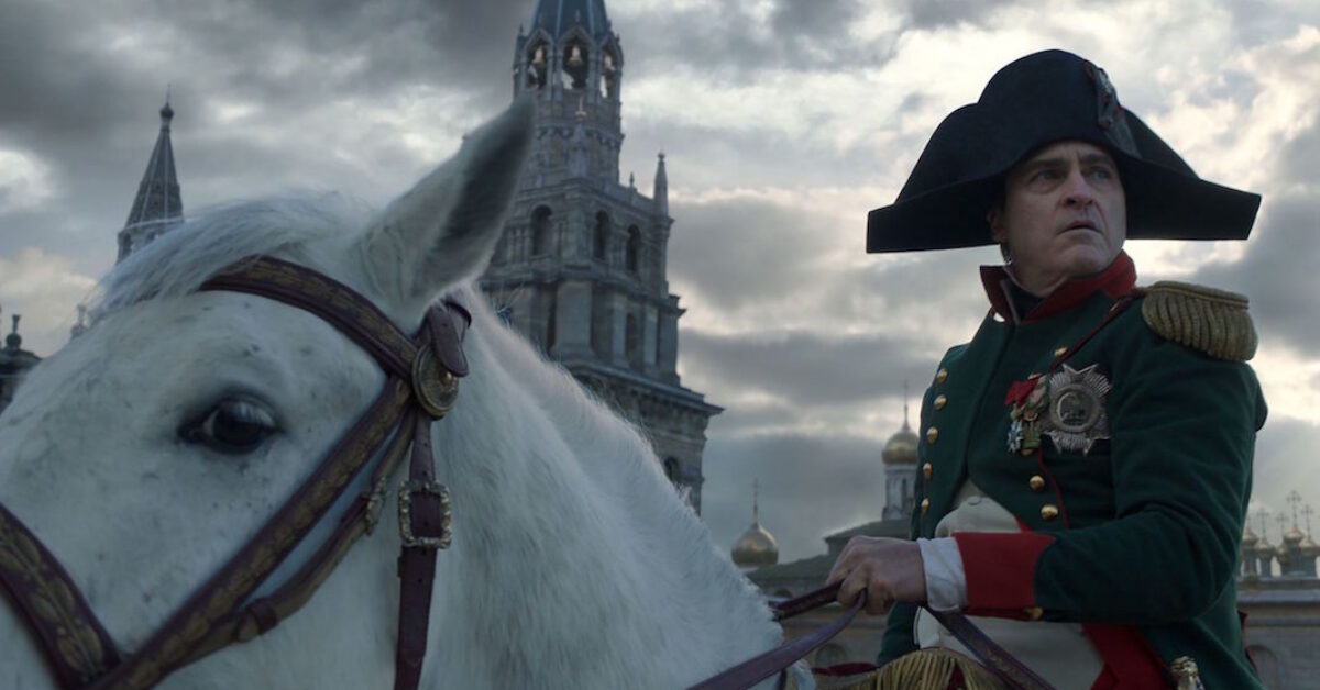 Napoleon on horseback