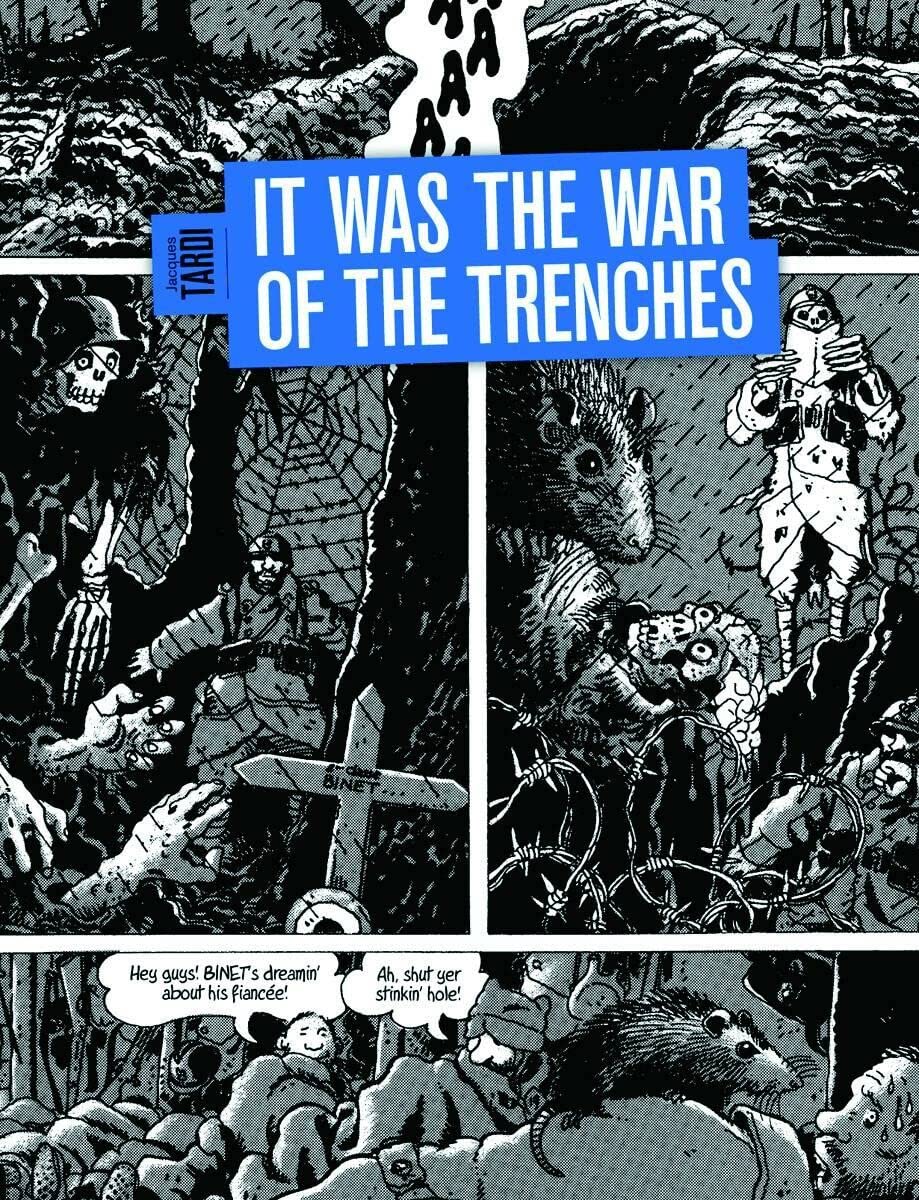 the cover of "it was the war of the trenches