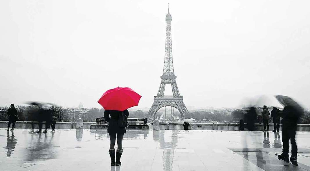 Don't Pack Your Rain Boots, It Doesn't Actually Rain That Much in Paris