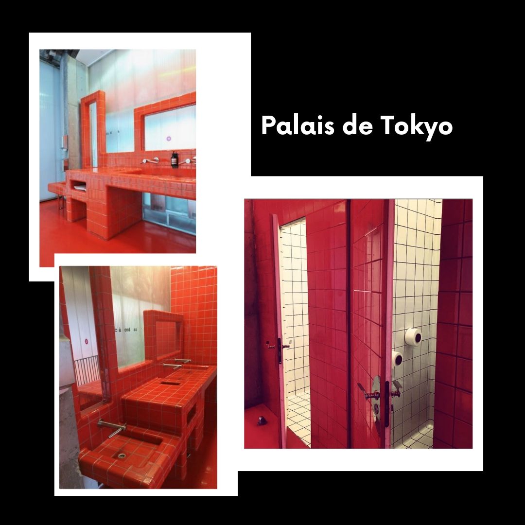 Luxury toilets Paris museums